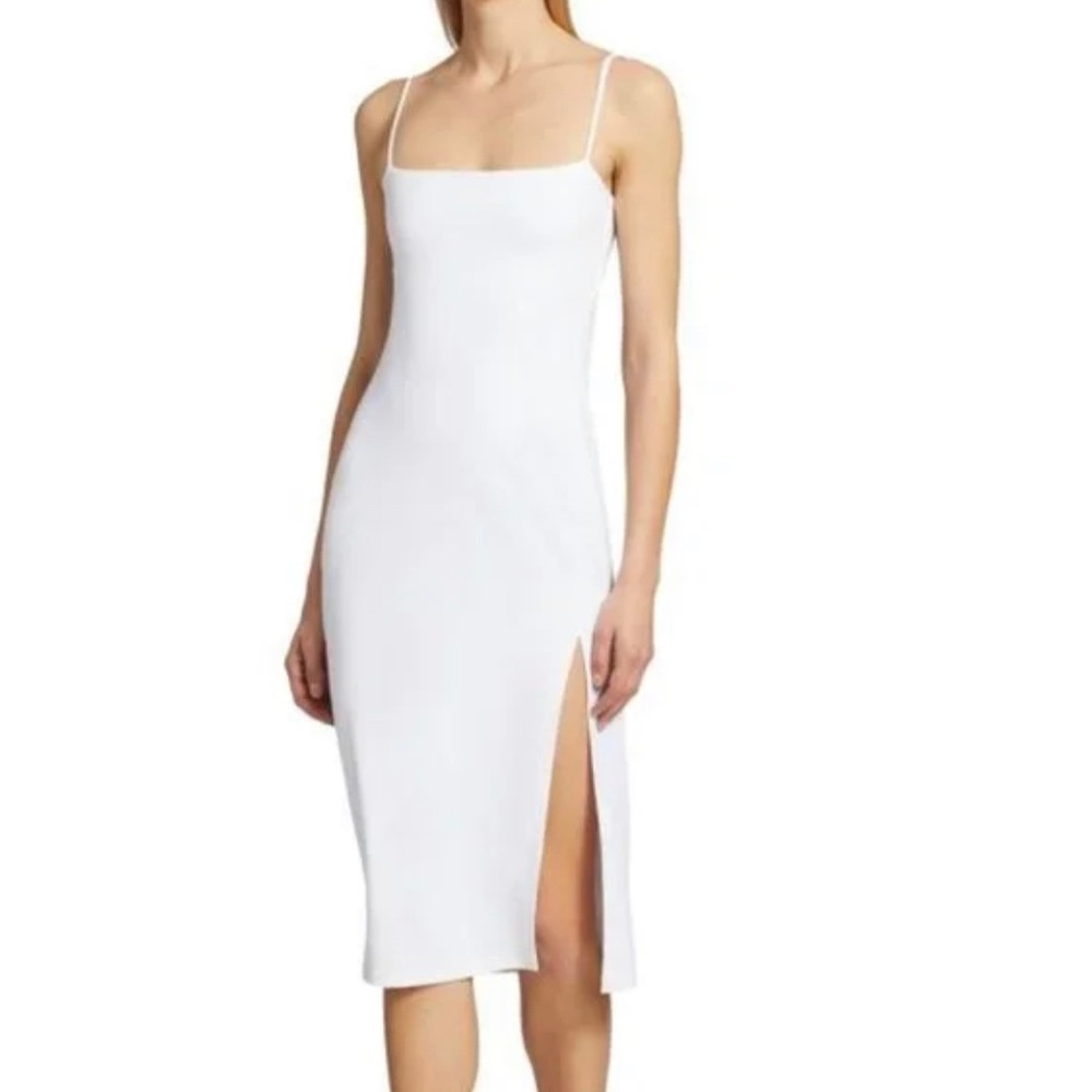 SUSANA MONACO String Slit Nylon Dress